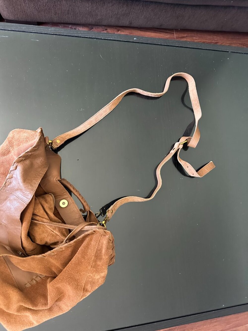 Haute Hippie 100% Leather Festival Bag - Picture 7 of 10